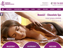 Tablet Screenshot of dobrarehabilitacja.com
